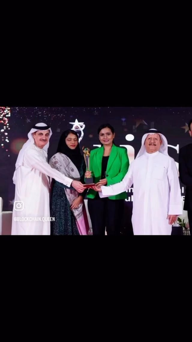 Celebrating a milestone achievement! Humbled to be recognized as the best female entrepreneur wherein Corum8 also got recognition as the Best Crypto Marketing Agency at the prestigious IISA Event in Taj, Dubai. This accolade would not have been possible without our outstanding clients and talented team. Thank you for being the driving force behind our success! #awardwinning #BestCryptoAgency by @blockchain.queen