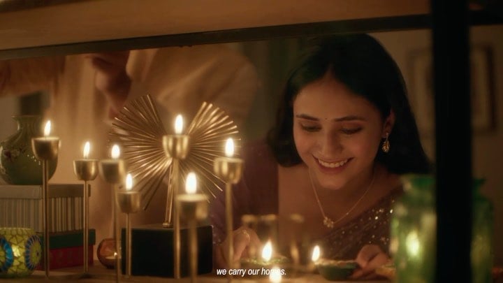 chaioffeestudios We worked on this beautifulDiwali film for the Global Team of Caratlane.Here are few screengrabs from the film.Client: CaratLane Global (@caratlaneglobal)Production House: CHAIOFFEE Studios(@chaioffeestudios)Producer: Viral Shah (@viraaalli)Director: Sayan Mukheriee (@ _sayanmukheriee)DOP: Nikunj Singh (@iamnikunjsingh)Music Track: Rishab Sharma (@rishabsmusic)Offline Editor: Viral Shah (@viraaalll)Production Designer: Abhishek Jahav(@artsplash18, @abby7j)Costume Stylist: Urvashi Shah (@urvashishah9)HMU: Sneha Rodricks (@sneharodricks)Grade: Sujit Vijayan (@sujitvijayan_)Online Artist: HussainAssociate Director & Screenplay: Tejasvi Kang(@tejasvi_kang)VO Script: Shivani Mankad (@shivani_mankad)1st AD: Feroze DilawarPhotographer: Mrinmai Parab (@mrinmaiparab)Casting Agency: Bribe With Casting(@bribewithtalentcasting)Casting Director: Parag Chadha (@paragchadha)Cast: Arjun, Naina Zaveri(@nainaramaarvindzaveri), Pyarali Nayani(@pyaralynayani), Tripti Sharma(@tripti_sharma287), U Jay (@uj.ent), SpandanaMehta (@spandanamehta),DA / 2nd AD: Ameya Hamlai (@umm_aye_yeah)First AC: Nitesh Shinde (@_niteshshinde)Focus Puller: Deepak (@deepakgaikwad66)Gaffer: Jeetu (Monalisha)Art Assistant: SWAPNIL SURVECostume Assistant: Monica Vanniyar (@flashesofwishlist)Costume Intern: Kaveesha (@kave.eesha)HMU assistant: Shraddha, JayeshDIT: Parth ShahLP: Tejas Bagul (@tejasss.)Production Manager: Anand BalkrishnanPost Studio: Picture Post Studio (@picture.post.studio)Post Booking: Pratibha ShettyThird AD: Ankit Panchal (@ankitpanchal11)Production Runner: Vaibhav KadamSpot Head: MuruganSpot Team: SanjayDressman: Sandeep GuptaTailor: JaychindSaree Draper: JayshreeCamera: CinelinkLight: Surabhi LightsGrip: Ilyas ShaikhCatering: Bombay KitchenLocation: Oceanic (02) Bungalow, Madh Island.Travel: Veer TravelsGenerator: Infant JesusVanity: Singh VanitySound Mix And Master: @rishabsmusicVO Artist: Krishna Parekh (@officialkrishnaparekh)Special thanks:Bindiya Chhabria (@bindiya01), Ashish Zachariah (@maaramari)#caratlane #diwali #jewelry #ad #blessed #grattitude by @triptyaa.vashishthaa