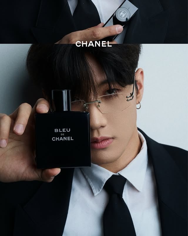 BLEU DE CHANEL ：@chanel.beauty 🖤#BOYDECHANEL #BLEUDECHANEL Thx @gavinmaster_ by @saebomoh