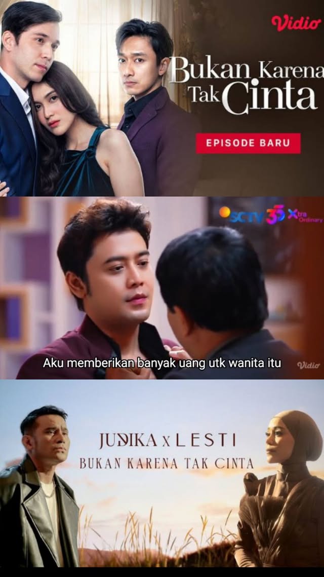 Bukan Karena Tak Cinta , Setiap hari jam 8 malam hanya di SCTV. by @krisshatta07