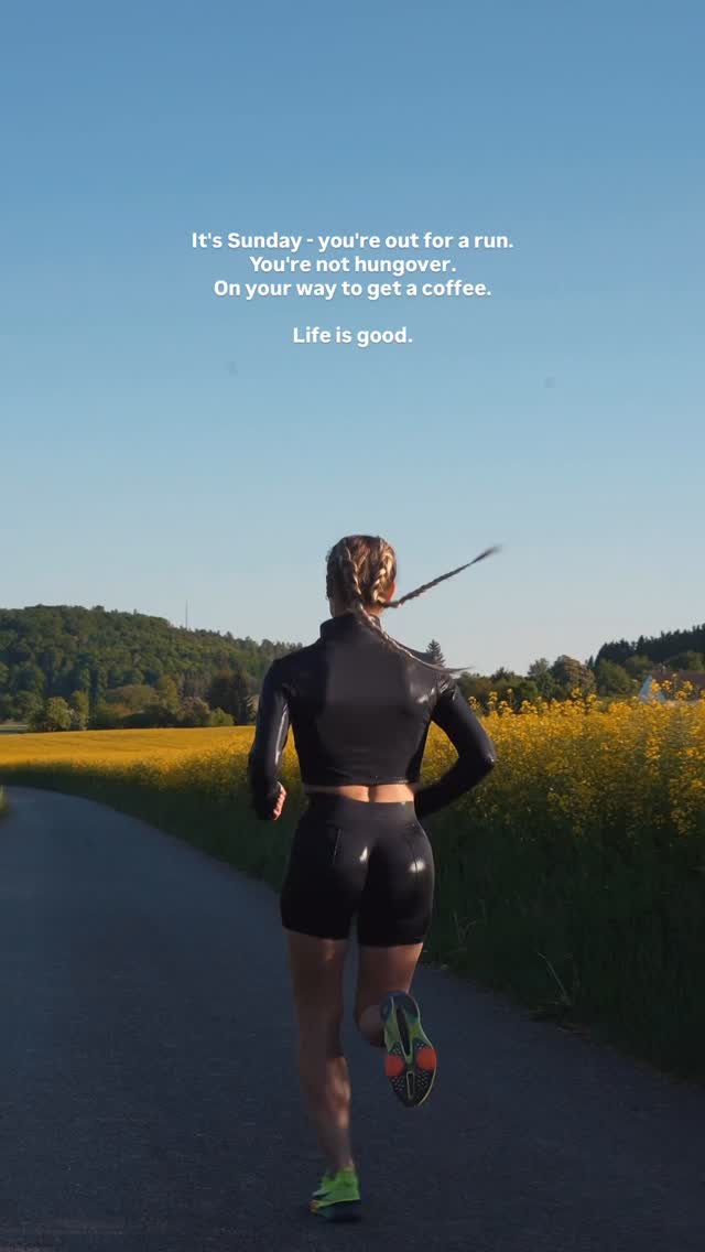 LIFE IS GOOD. 🌻✨#running #fitness #motivation