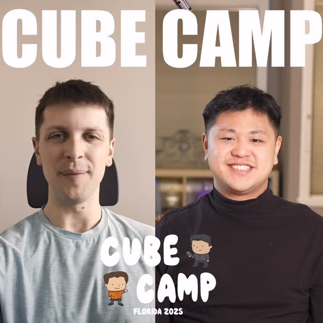 Last Chance Sign Up www.FeliksAndMax.com. #cubecamp2025 by @fzemdegs