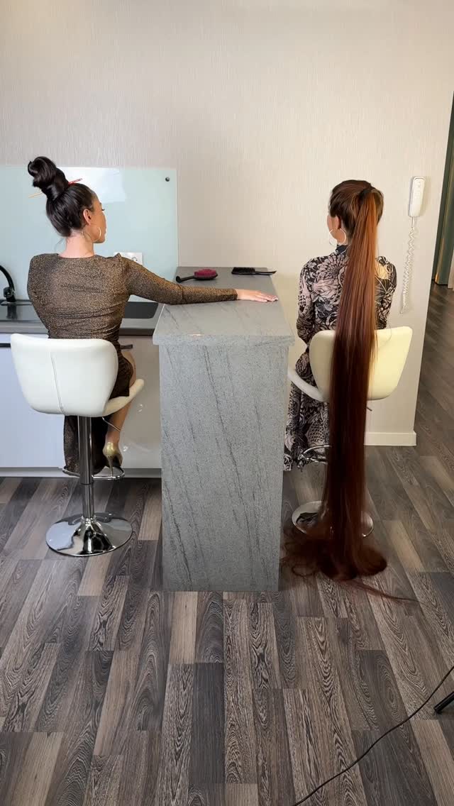 Ponytail VS Bun @aliia_more 🤍 @022mili