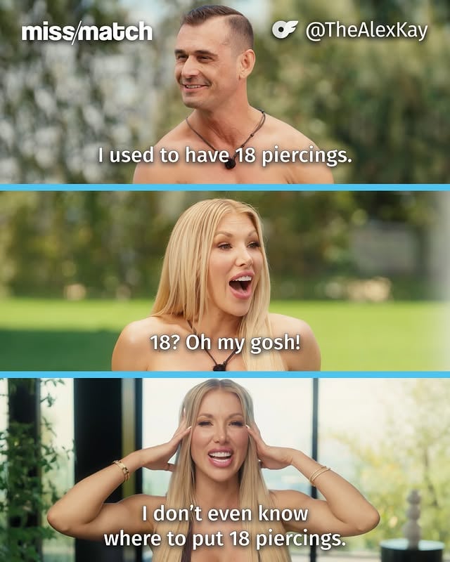 What else can Steve surprise @TheAlexKay with on their dates? 🫣 Find out on #MissMatch!Stream FREE: 🔗 of.tv/Alex-Steve by @thealexkay
