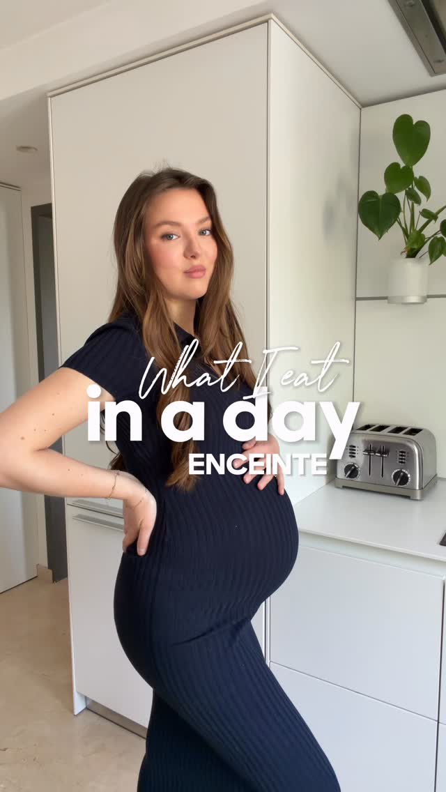 Une journée dans mon assiette, enceinte de 7 mois🤎