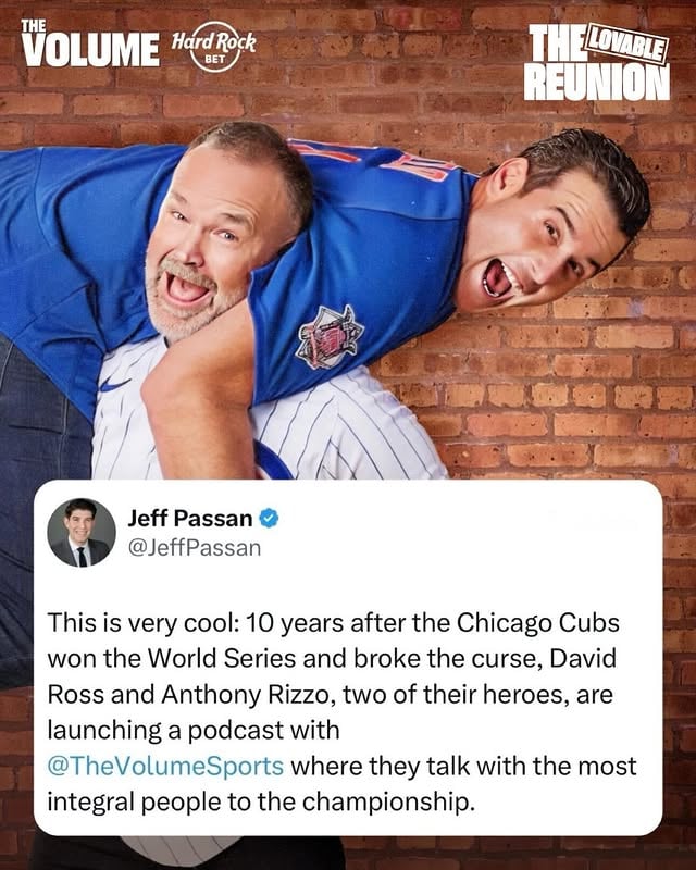 It’s been 10 years, so it’s time to get the band back together 🍿A special team that’s deserving of some special conversations. Get ready ⚾️ by @thevolume