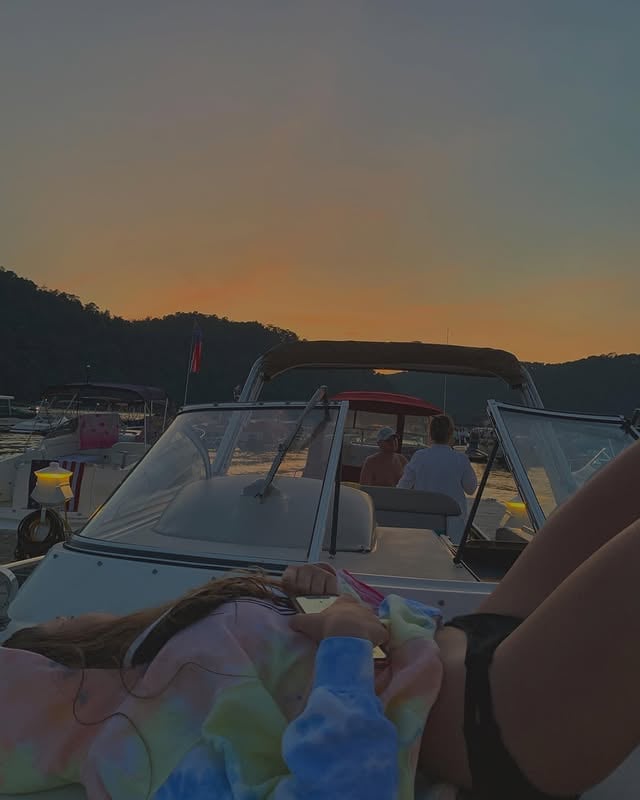 sunset waters😚