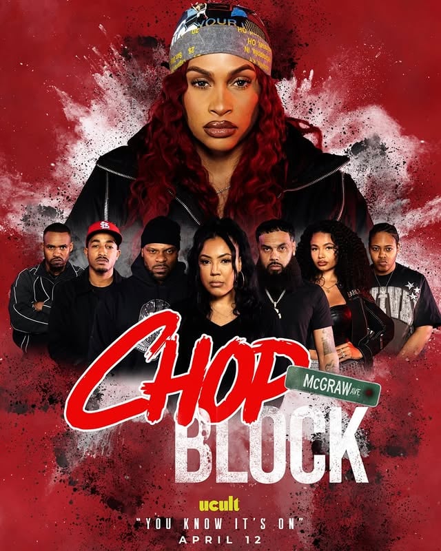 PRETTY BUT ON CHOP-BLOCK EVERYBODY GET IT BACK BACK IN BLOOD 🩸‼️‼️MCGRAW AVE CHOP-BLOCK LIVE WATCH PARTY AND PREMIERING ON UCULT APRIL 12TH!! DROP THAT “CHB” IF U READY !! !!DIRECTED BY @murdapain by @brooklynqueen03