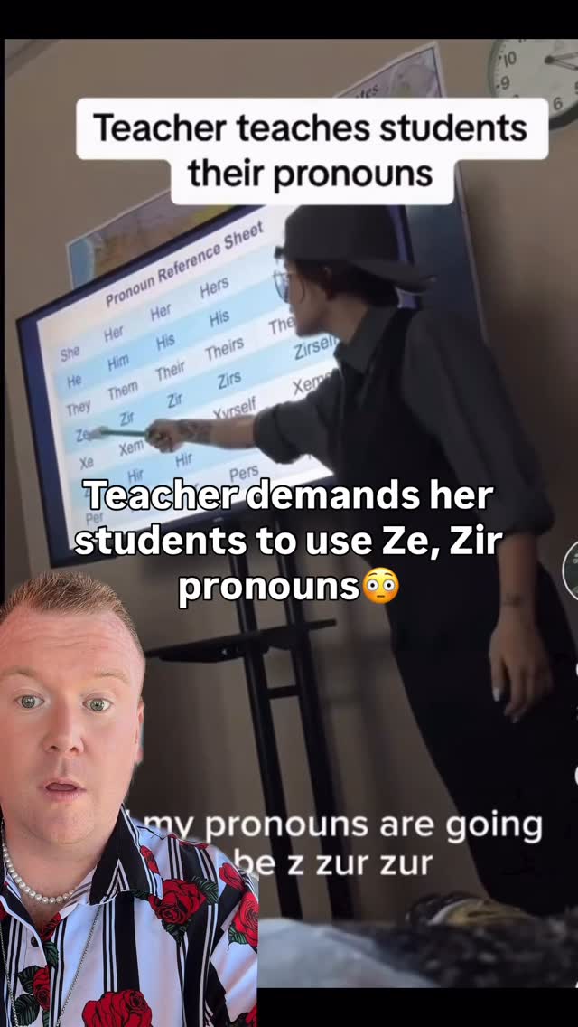 Stop pushing pronouns on students. Teachers are there to educate, help kids learn and that’s should be the main focus. This constant need to inject identity politics into everything is exactly why I walked away from the LGBTQIA movement. It’s become more about ideology than acceptance. We need teachers focused on academics, common sense, and creating a healthy learning environment for everyone.#pronouns #gaysfortrump #conservative #letkidsbekids #fyp