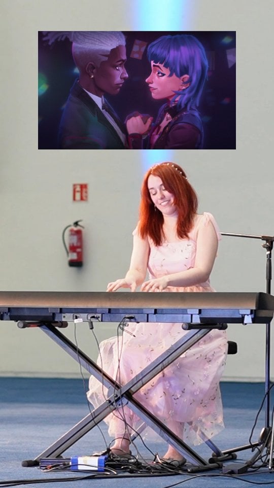 ARCANE - Ma Meilleure Ennemie ❤️ #reels #pianistas #arcane #mameilleureennemie #leagueoflegends by @elesky
