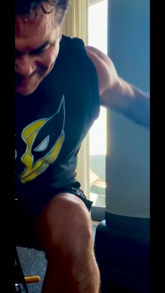 My son dragged me back into the gym - and it feels good! by @deuces1966