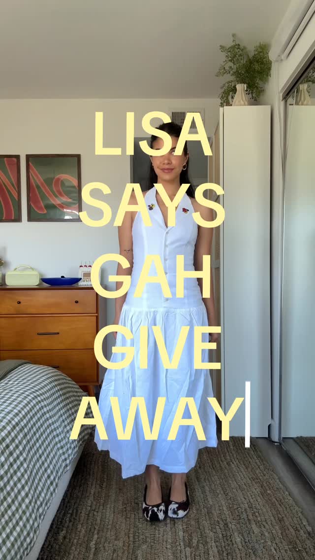 GIVEAWAY! ⭐️⭐️⭐️To welcome warmer days ahead and the new @lisasaysgah Sunlit Days Collection, we’re celebrating with a very special giveaway ☀️ Win a $200 Lisa Says Gah gift card and 4 pieces from the new collection. Go, go, go!To enter:1. follow @megkaiserr @lisasaysgah2. like this post and tag a friend below (each comment is an entry)Giveaway closes Thursday, May 21 at midnight. Must be 18+ to enter. by @megkaiserr