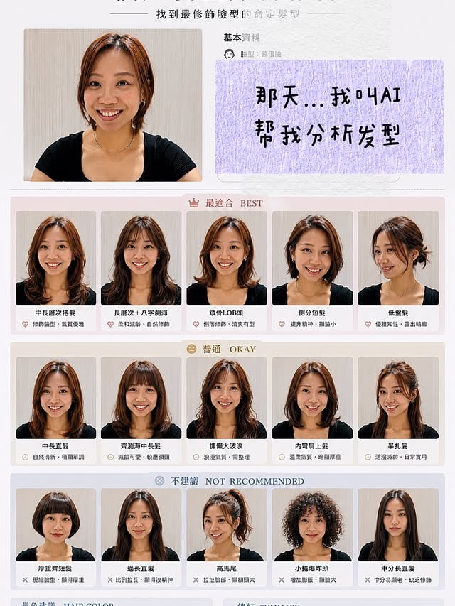 AI虽然可以帮你生成发型💇但也要好的发型师才剪得出来啊！幸好，我有剪刀手💈 @adrianteoh92 @rambutkl 完成品刷到最后➡️两张图，表示🈵意🫰#aihairstyle #发型 #短发 #shorthairstyle #haircut by @hana_xinyi