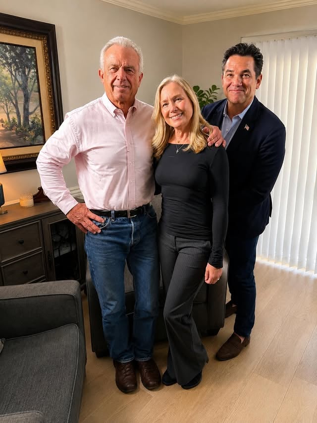 Appreciate HHS Secretary Kennedy sitting down with me and THE HOMELAND on @proudamericanstudios (and for taking a photo with my food-smart sister!). by @deuces1966
