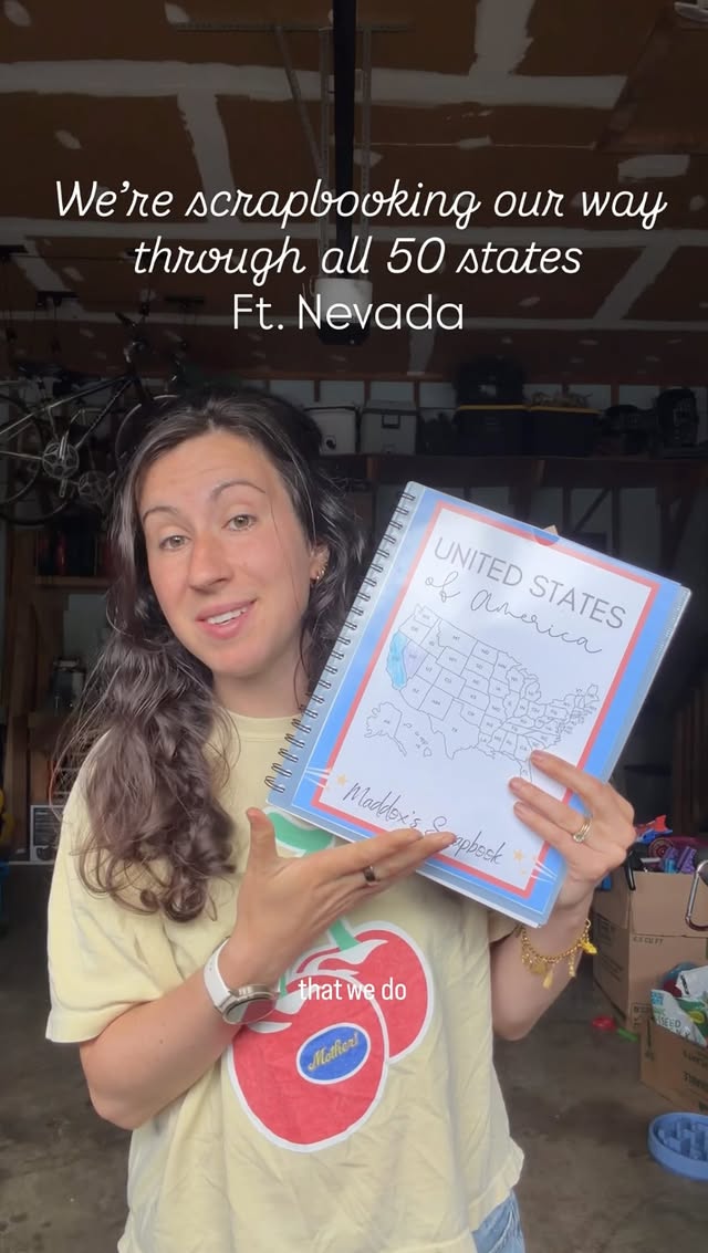 We also definitely learned how to play poker this week 🫢Be sure to follow for all 50 states and comment “Nevada” so I can share more hands on activities you can do and resources to use!#ideasforkids #homeschooling #secularhomeschool #50states by @celenakinsey