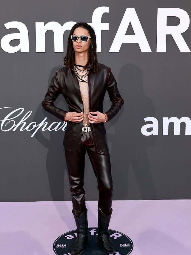 SKIN JEAN. Like denim, but breathing.First appearance for @afeekasse at the @amfar Gala during Cannes Film Festival 2026 embodying the allure and the rock attitude of @lennykravitz #jitrois. With thanks to @rosievogelcasting and @carineroitfeld. by @jitroisparis