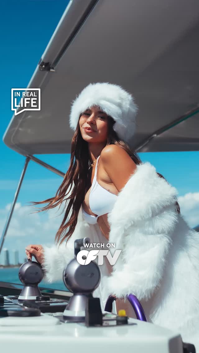 Yacht life with @SophieRaiin 🛥️ Stream her full episode of #IRL on OFTV!Watch FREE: 🔗 of.tv/in-real-life