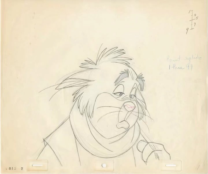 “BANJO THE WOODPILE CAT”, was produced by Myself, Gary Goldman & Don Bluth. Created in Don’s garage & funded by the three of us. While we we learning our craft at Disney Studios, we learned about the “business” of animation production from Banjo. Ultimately it showcased our ability to a Chicago Investor who funded our next project “THE SECRET OF NIMH”. This scene of mine from Banjo is a moment where one of the main characters, “CRAZY LEGS” (voiced by SCATMAN CROTHERS) prays for help to get little Banjo home. My thanks to SCAD (Savannah College of Art & Design) for furnishing me with scans of my original drawings. Swipe to see Final Color Version. #banjothewoodpilecat #donjohnandgary #donbluthproductions #johnpomeroyanimation #savannahcollegeofartanddesign by @johnpomeroyart