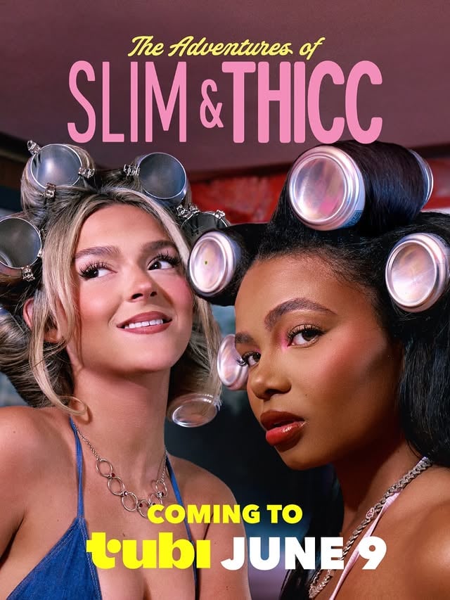 Pretty, gritty, and totally unprepared. The Adventures of Slim & Thicc coming to @tubi June 9 Starring @sarahdorothylittle @brooklynqueen03 by @brooklynqueen03