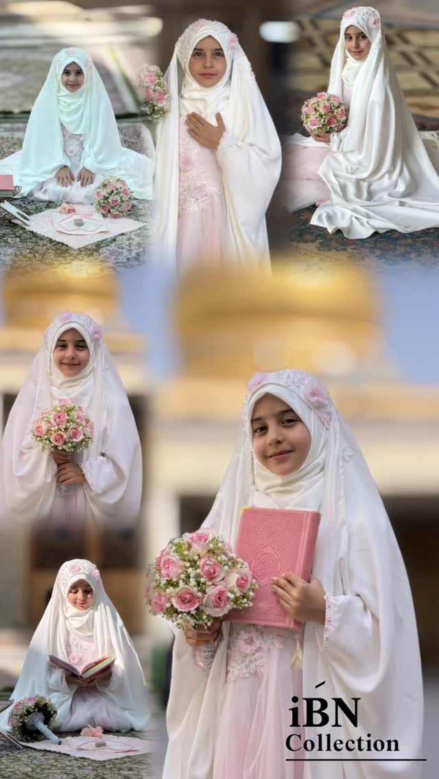 ⚜️ عکسهای زیبای جشن عبادت فاطمه جانم🕊در پناه خدا و زیر سایه حضرت زهرا باشن انشالله*🕊ست کامل چادر ، روسری و پیراهن رو از آی‌بَنسفارش دادن☺️#جشن_عبادت#جشن_تکلیف#چادرجشن_تکلیف by @ibn_collection_