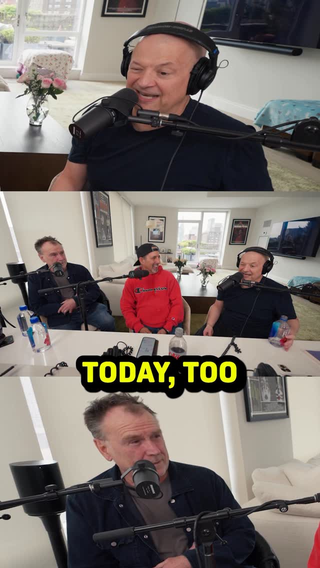 RICH VOS IS A TATTLETALE. @iamcolinquinn meandered in wearing his sneakers and @richvosthelegend had a lot to say about it by @jimnorton