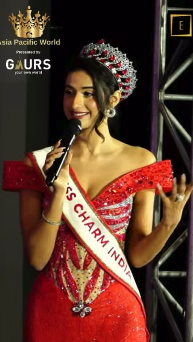 The biggest victory in life is the one you earn the moment you stop standing in your own way ♥️#missindia #pageantry #interview #trendingreels #communication by @mehakkdhingrraofficial