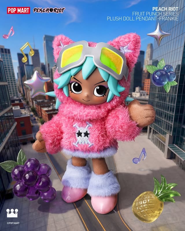 🍒✨Loud colors. Juicy energy. Peach Riot doesn’t do subtle.𝐏𝐞𝐚𝐜𝐡 𝐑𝐢𝐨𝐭 𝐅𝐫𝐮𝐢𝐭 𝐏𝐮𝐧𝐜𝐡 𝐒𝐞𝐫𝐢𝐞𝐬 𝐏𝐥𝐮𝐬𝐡 𝐃𝐨𝐥𝐥 𝐏𝐞𝐧𝐝𝐚𝐧𝐭𝐑𝐞𝐥𝐞𝐚𝐬𝐞 𝐝𝐚𝐭𝐞: 𝐉𝐮𝐧.𝟓𝐭𝐡.𝟐𝟎𝟐𝟔To determine the local release time, please refer to the local POP MART account or channel in each respective country or region.#POPMART #peachriot #fruitpunch #plush #arttoy by @popmart