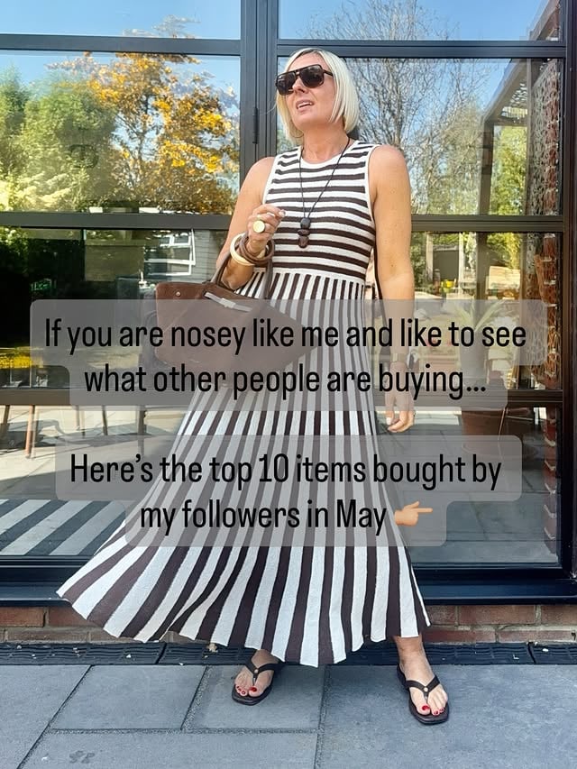 Most Bought in May 🛍️If any of these landed in your basket, let me know below - your reviews genuinely help everyone here! ❤️ Tell me everything👇🏼🥰Comment SHOP for the links 🔗 https://liketk.it/6eludoutfits for women over 50 / stylish outfits for women over 45 / how to dress over 50 / fashion tips for women over 50 / polka dot skirt coord / summer occasion dresses / summer dresses / summer fashion 2026 / high street style / affordable fashion finds / everyday outfit ideas / wearable fashion finds / UK fashion stylist / midlife style inspiration / chic casual outfits / summer wardrobe staples / what to wear this summer by @clubforty.claire