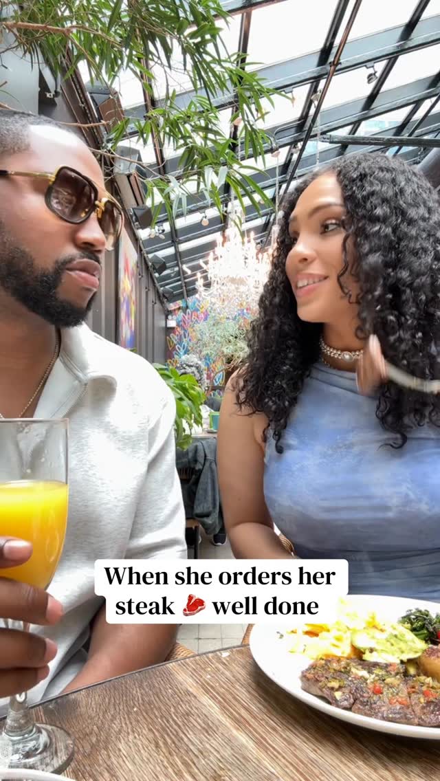 I’ll Never Understand How She Orders Her Steak This Way…🥴🫩 by @bellamollette