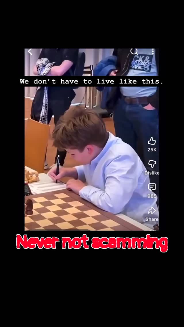 Never not scamming. by @wuhansolo