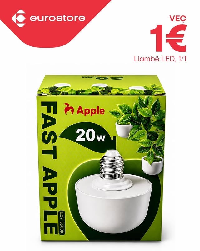 💡 Ndriçoni ambientin tuaj me kursim energjie! by @1eurostore