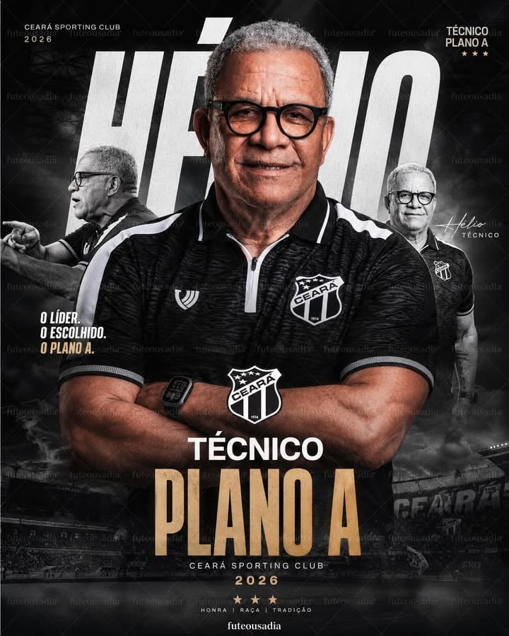 🚨🚨🚨🚨🚨AGORA!

O Ceará tem Hélio dos Anjos, do Náutico, como ‘Plano A’ para substituir Mozart e tenta fechar negócio.

Treinador é prioridade do Alvinegro e as negociações já estão em andamento.

 🗞️ andrealmeidac