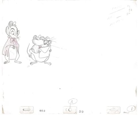 After giving medicine for her sick son, “MR. AGES” escorts a grateful “MRS. BRISBY” out of his laboratory in the Animated Feature “THE SECRET OF NIMH”. This is a portion of my animated pencil test, followed by the final color version. “ELIZABETH HARTMAN” was the voice for “Mrs. Brisby” & “ARTHUR MALET” voiced by”Mr. Ages”. Wonderfully talented performers. The amazing “JERRY GOLDSMITH” scored our film and background keys & color styling was done by “DON MOORE”. #mrsbrisby #thesecretofnimh #johnpomeroyanimation #mrages #animationpenciltest by @johnpomeroyart