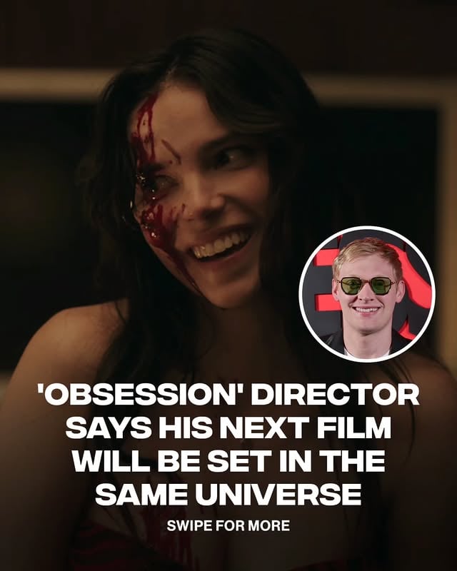 The 'Obsession' Universe is here 👁️🎬Curry Barker confirms 'Obsession' and his next film 'Anything But Ghosts' share a universe, with direct references to the first film’s ending.📷 Focus Features / Getty Images