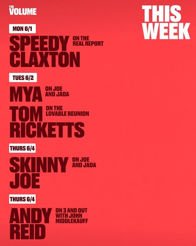 Some LEGENDS in the cut this week 🍿 by @thevolume