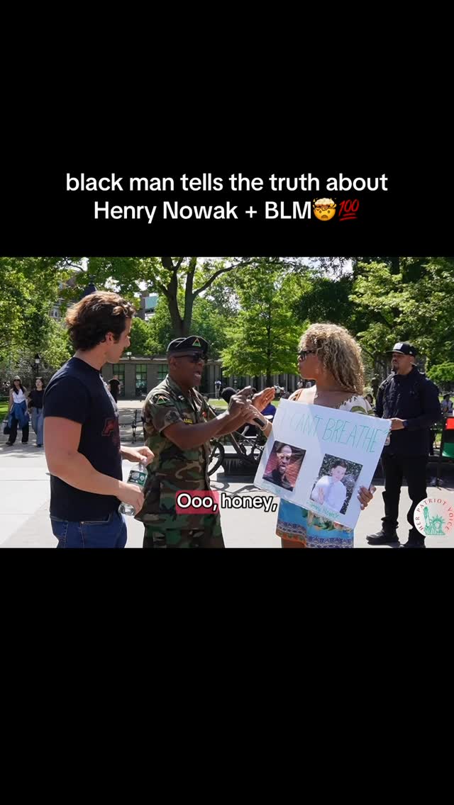 People are waking up! God bless this man. Rest in Peace, Henry Nowak! 🪽#henrynowak 

Full clip + more up on YouTube now- Her Patriot Voice