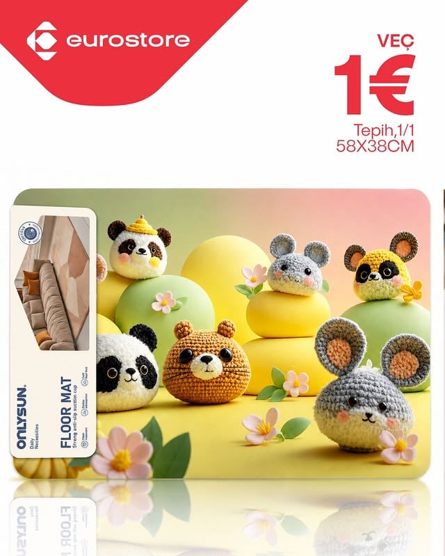 🌟 Shtoni ngjyra dhe gëzim në dhomën e fëmijëve! by @1eurostore
