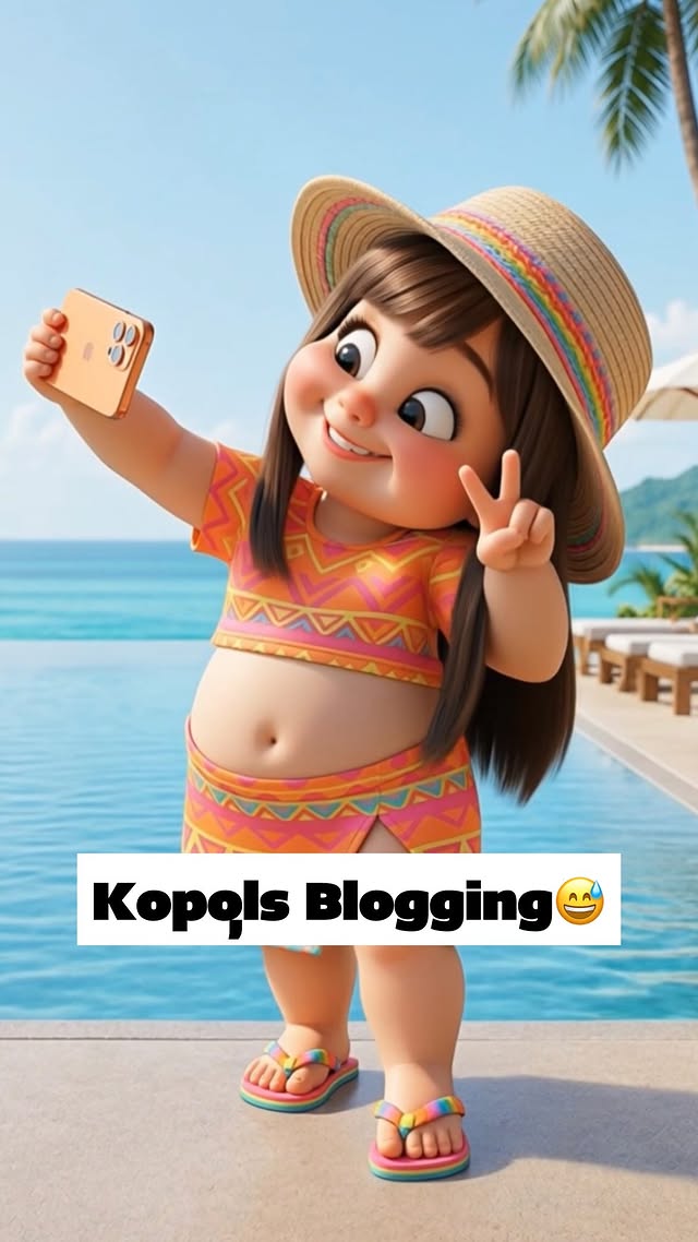 Have you ever been so focused on taking the perfect selfie that you forgot what was behind you? 😭📸💦

Kopol was busy being a travel influencer… right until the pool said hello. 😂

Tag that friend who would totally do this! 👇

Follow Kopol for more funny everyday moments, food adventures, and cute chaos around the world 🌍💛

@kopol.taster.global 

.
.
#aiblogger #kopol #summer #blogger #animation
