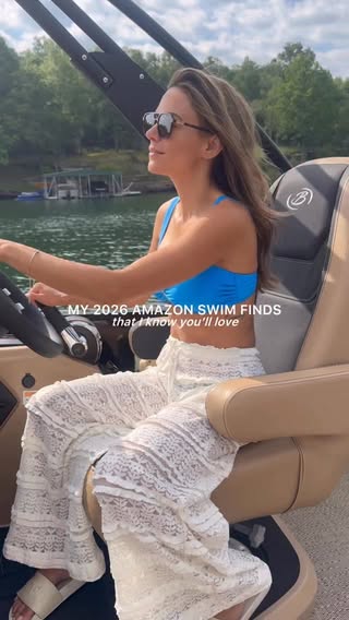 Amazon does it again - flattering, comfortable, and all ones I’d happily buy again. Comment “SWIM” and I’ll send them right to you ☀️👙
