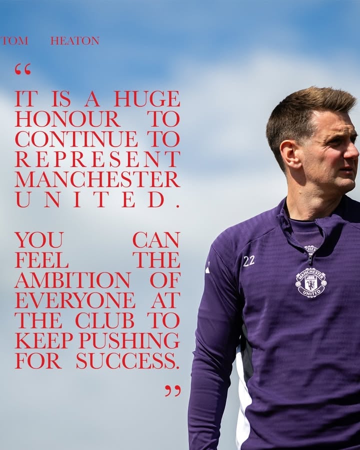 A key leader in our group 👊

Great to have you with us for another season, Tom! 🔒🧤