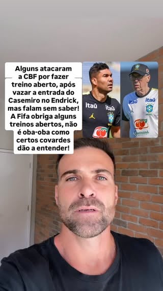 ALGUNS ATACARAM A CBF POR FAZER TREINO ABERTO, APÓS AS IMAGENS DA ENTRADA DO CASEMIRO NO ENDRICK, MAS CRITICAM SEM SABER E POR PERSEGUIÇÃO DEPOIS DA CONVOCAÇÃO DO NEYMAR! A FIFA OBRIGA QUE ALGUNS TREINOS SEJAM ABERTOS, O CHAMADO “COMUNITY DAY”.