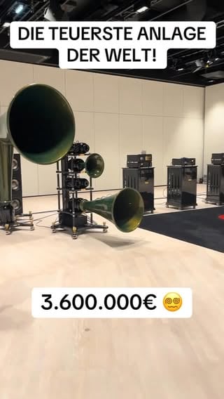 Die wohl teuerste HiFi-Anlage der Welt, gesehen auf der HIGH END in Wien bei ESD Acoustic mit ihrem Super Dragon System. 🐉🔊

#Highend2026 #hifi #audiophile