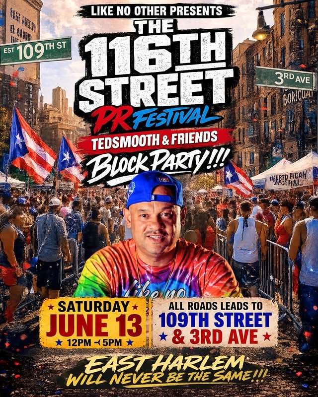 East Harlem, let’s show the WORLD HOW WE PARTY!!! Get there early, lock your spot down and let’s celebrate life!!! 💚Ps Ofcourse I got some friends coming through to show love!! Tedsmooth, Straight Face, You Remember!!! by @tedsmooth