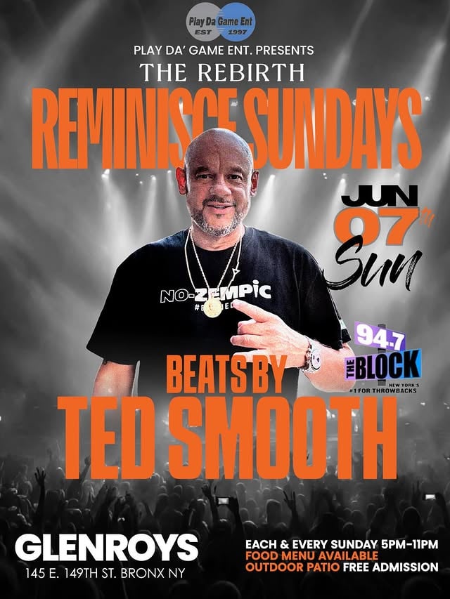 Sunday we partying at @glenroytavern149 for Reminisce Sundays powered by @bizross and @weezy6_5 🚀🚀🚀 by @tedsmooth