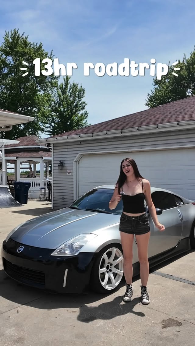 what’s the best roadtrip snack?? 🍿🥤#maintenance #350z #roadtrip #pikespeak #colorado