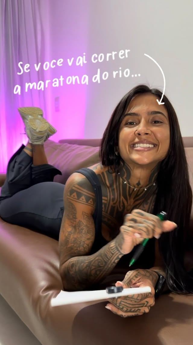 se vc vai fazer a maratona do Rio esse final de semana… esse video é pra vc! e já marca aqui e encaminha pra aquela pessoa que vai fazer também 👀#corrida #maratonadorio #run by @viccsilva