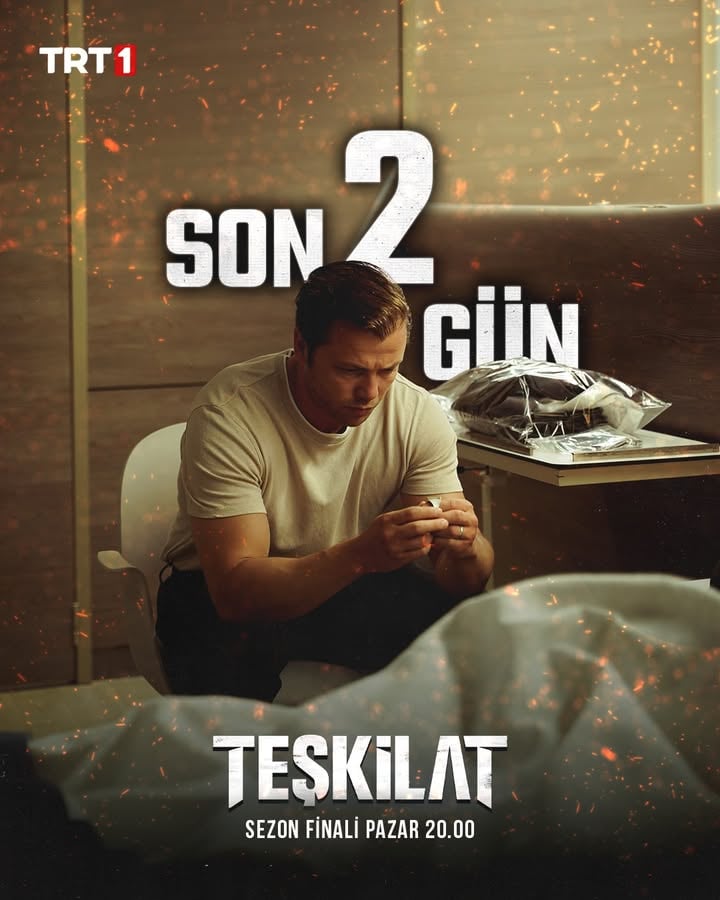 Altay için durum her zamankinden daha zor…

Son 2 gün! 

#Teşkilat sezon finaliyle pazar 20.00’de @trt1’de!