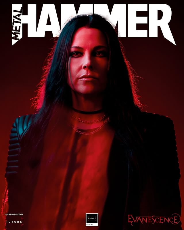 💙 The new @evanescenceofficial bundle has officially landed in the Hammer store! 💙 

Featuring an exclusive (Frogspawn) variant of the band’s brand-new album Sanctuary, an Angel T-shirt with 🌀 glow-in-the-dark 🌀 ink, and a limited-edition Evanescence Metal Hammer cover. 

Inside the issue, Lee reveals how she wrote the album, why the music represents a place of safety and truth during a chaotic and violent time, and how her headspace has changed since she recorded Evanescence’s 2003 debut album Fallen, and its breakout mega-hit, Bring Me To Life.

Buy yours now via the bio link. ⛓️