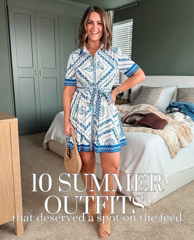 10 summer outfits that deserved a spot on the feed ☀️Sharing a few recent favorites I’ve been loving lately. From dresses to everyday looks, these are the outfits I’ll be reaching for on repeat all summer long.Which one is your favorite?Comment SHOP and I’ll send you the links + sizing! 🤍 https://liketk.it/6f7KT#summerfashion #midsizefashion #summeroutfif by @itscourtneyhamilton