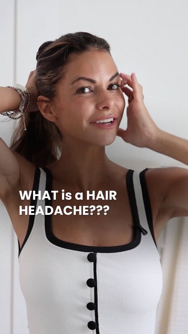 Have you ever experienced a hair headache?#doctor #hair #hairtips by @drtaniaelliott
